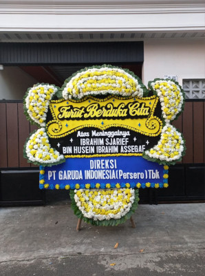 Papan Bunga Duka di Widodomartani