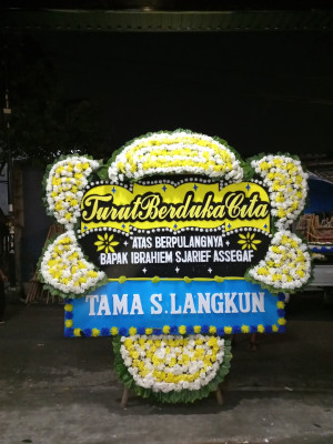 Papan Bunga Duka di Widodomartani