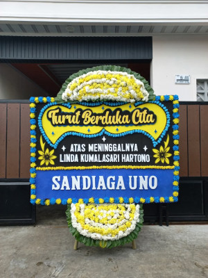 Papan Bunga Duka di Widodomartani
