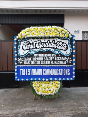 Papan Bunga Duka di Widodomartani